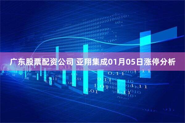 广东股票配资公司 亚翔集成01月05日涨停分析
